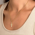 Ankh Cross Necklace Ankh cross cross necklace