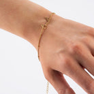 Gold Plated Bride Bracelet