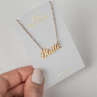 Gold Plated Name Necklace