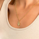 Hamsa Hand Necklace hamsa peace protection