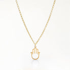 Hamsa Hand Necklace hamsa peace protection