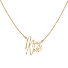 Personalised Double Name Necklace