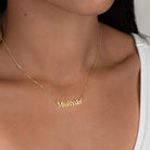 Personalised "Miss" Name Chain