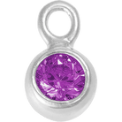 Silver - February Amethyst Birthstone addon