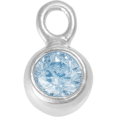 Silver - March Aquamarine Birthstone addon