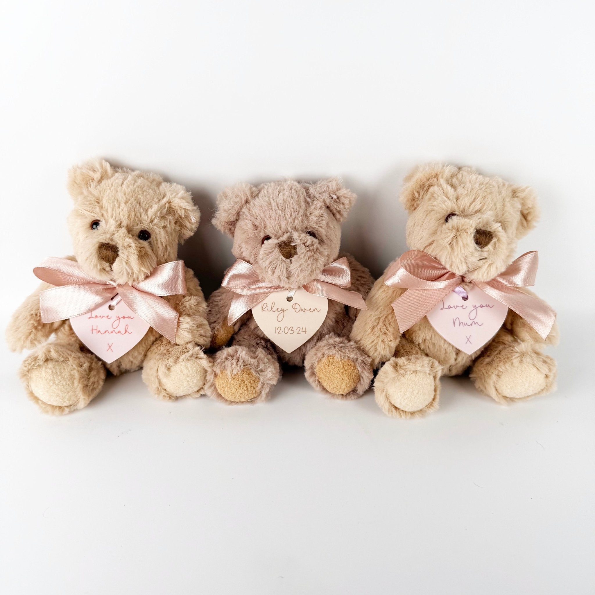 Teddy Bear with Personalised Plaque teddy