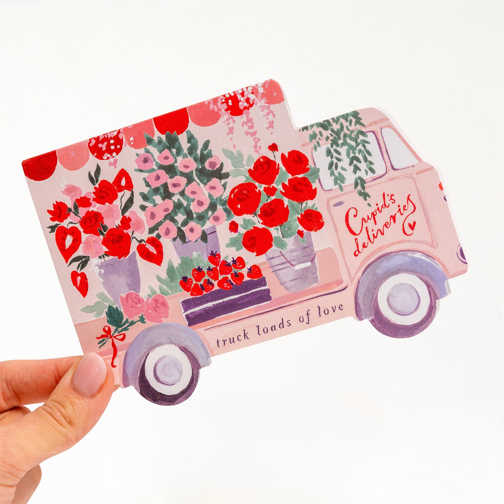 Truck loads of love - Greeting Card greetings card