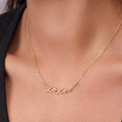 XOXO Valentine's Day Necklace 18k gold plated Gift gold